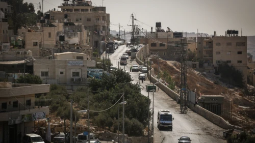 The eastern Jerusalem neighborhood of Jabel Mukaber, October 2015. Photo by Hadas Parush/Flash90.