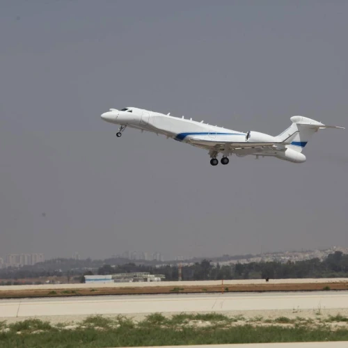 The Oron aircraft. Credit: Israel Defense Ministry.