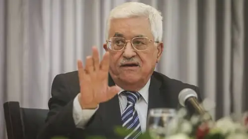 Palestinian Authority leader Mahmoud Abbas speaks in Bethlehem on Jan. 6, 2016. Credit: Flash90.