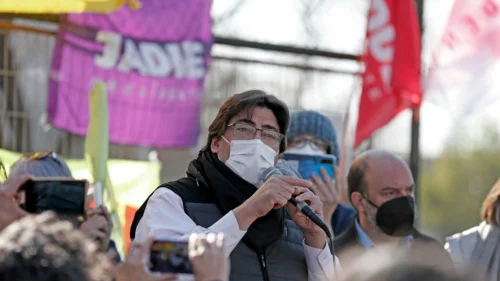 Chilean presidential candidate Daniel Jadue. Source: Twitter/Daniel Jadue.