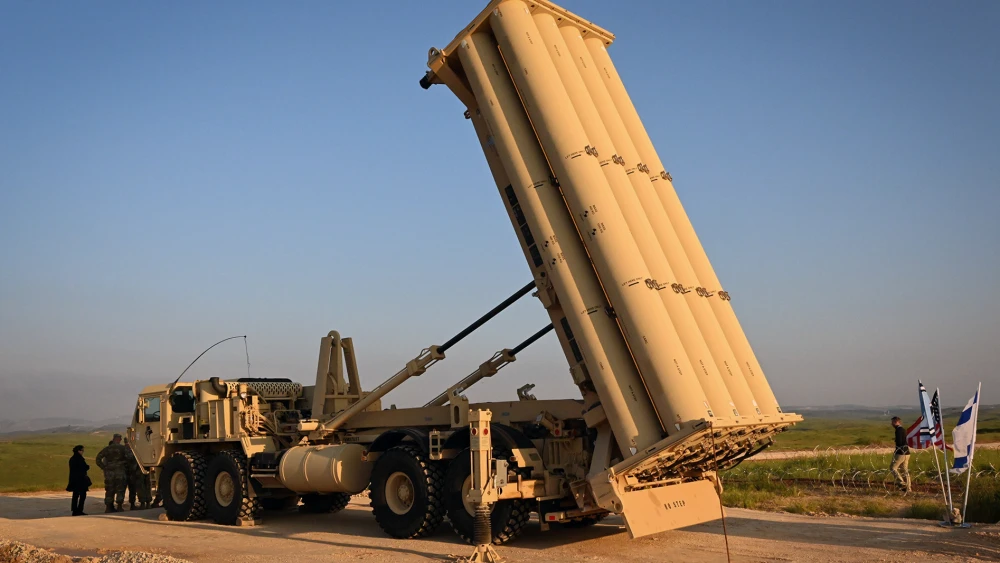 The site in southern Israel where the U.S. military's European Command (EUCOM) deployed a Terminal High Altitude Area Defense (THAAD) system on March 6, 2019. Credit: Matty Stern/U.S. Embassy Jerusalem.