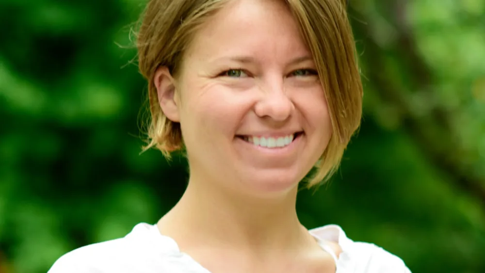 Ana Sazonov—the Israel Fellow to Hillel at Emory University in this year’s Super Bowl host city, Atlanta. Credit: Emory Hillel.