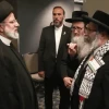 Iranian President Ebrahim Raisi (left) meets with members of the Haredi Neturei Karta faction in New York, Sept. 20, 2023. Source: X/Twitter.