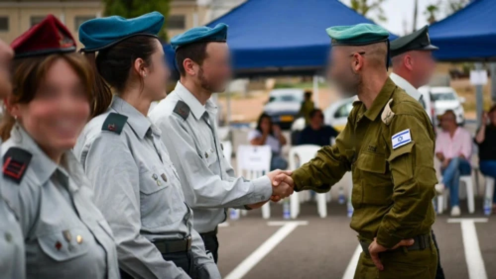 IDF soldiers of the new technological unit “Alumot” in an inauguration ceremony held on May 20, 2026, at the Gideonim base near Rishon LeZion. Credit: IDF.