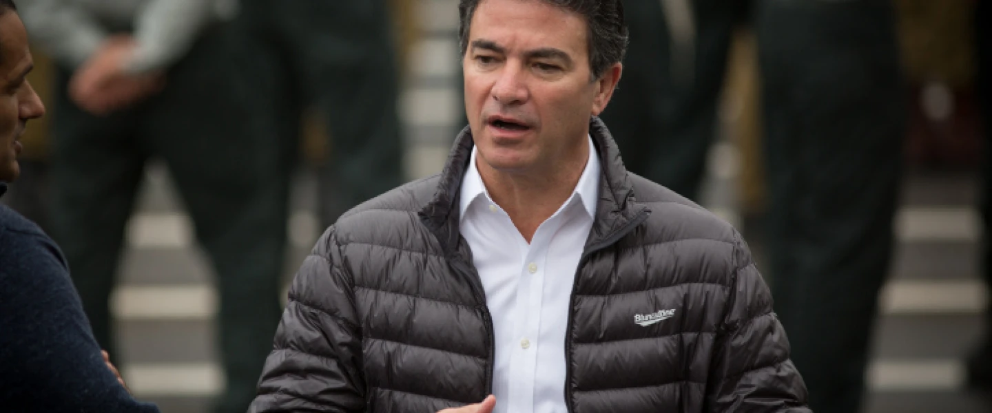 Mossad chief Yossi Cohen attends a ceremony for the appointment of the new chief of Intelligence, at Glilot military base near Tel Aviv, on March 28, 2018. Photo by Miriam Alster/Flash90.