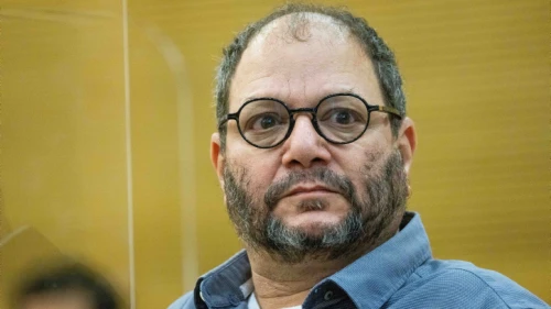 Knesset member Ofer Cassif attends a committee meeting at the parliament in Jerusalem, Nov. 8, 2021. Credit: Yonatan Sindel/Flash90.