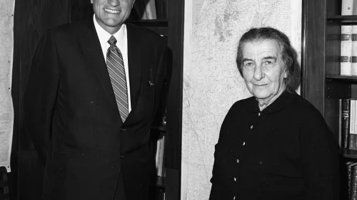 Golda Meir, Billy Graham