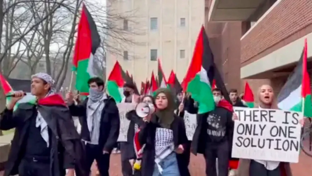Pro-Palestinian Protest, University of Michigan