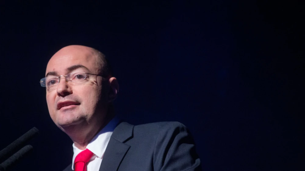 Israel National Cyber Directorate head Yigal Unna speaks at the Homeland Security and Cyber conference in Tel Aviv on Nov. 13, 2018. Photo by Miriam Alster/Flash90.