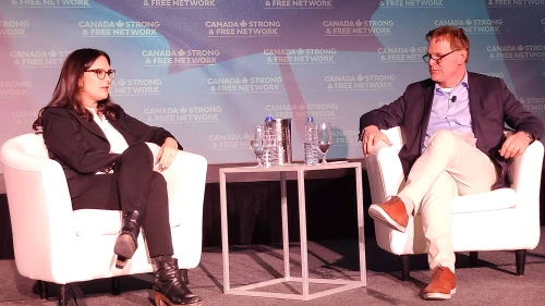 Bari Weiss, John Baird, Canada Strong and Free Network