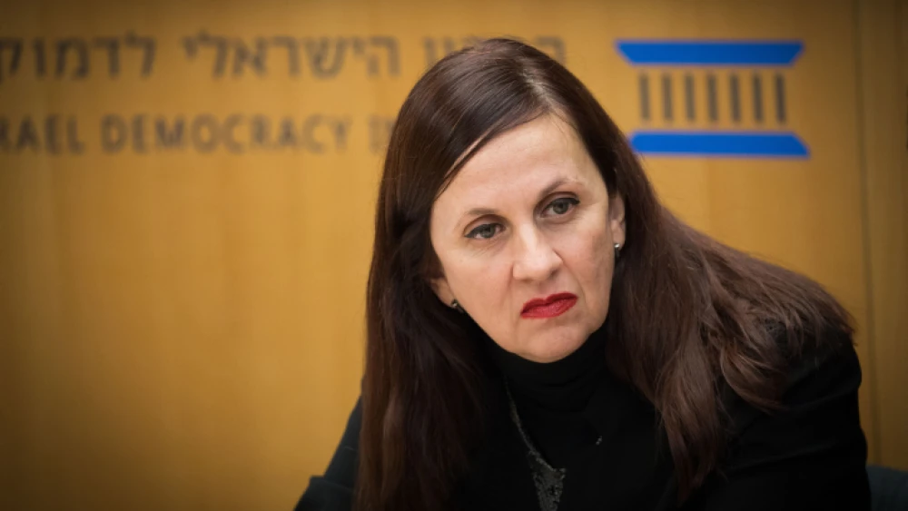 Dina Zilber, deputy legal councillor to the government, in Jerusalem on Nov. 21, 2018. Photo by Yonatan Sindel/Flash90.