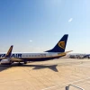 A Ryanair airliner arrives in Eilat, Nov. 9, 2015. Credit: Flash90.