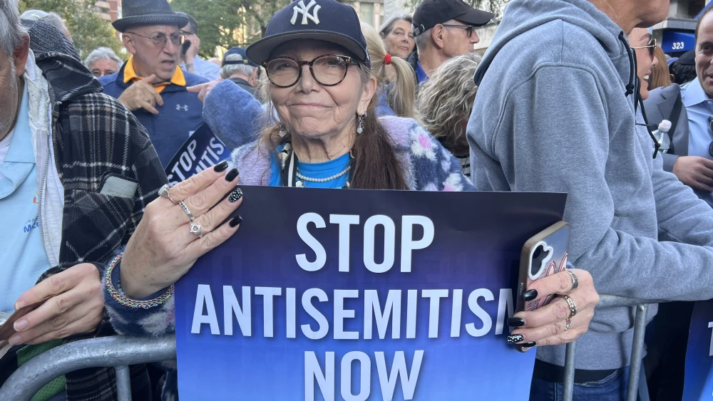Rally Against Antisemitism UN