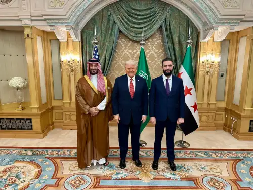 Trump al-Sharaa MBS