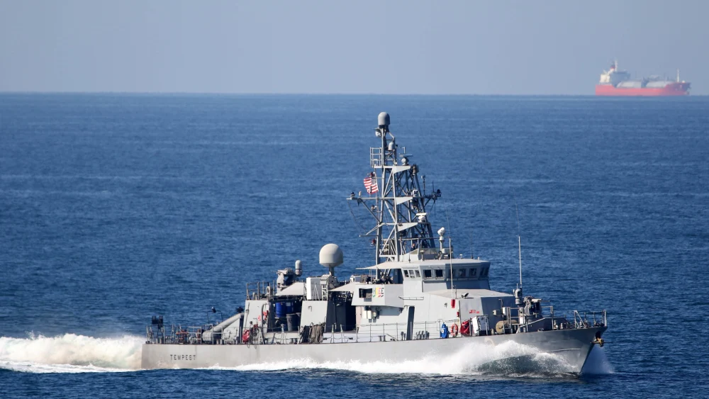 The coastal patrol ship USS Tempest (PC 2) transits the Strait of Hormuz, Dec. 2, 2020. Credit: Petty Officer 2nd Class Matthew Riggs/U.S. Navy.