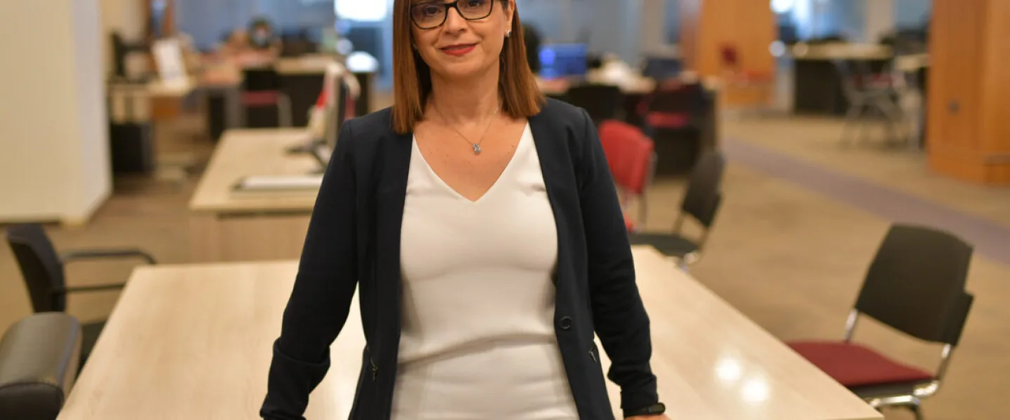 Mona Khoury-Kassabri. Photo by Bruno Charbit.
