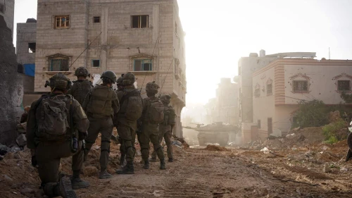 Israeli forces during Gaza ground operations, Jan. 14, 2024. Credit: IDF.
