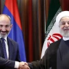 Armenian Prime Minister Nikol Pashinyan with Iran's President Hassan Rouhani in 2018. Credit: Armenia Government.