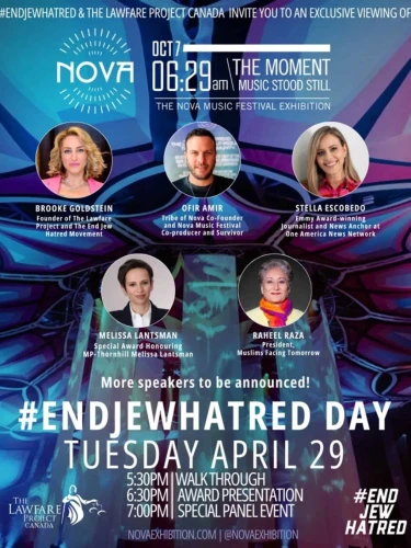 #endjewhatred day Toronto