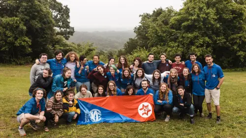 Camp staff at Habonim Dror. Credit: Habonim Dror.
