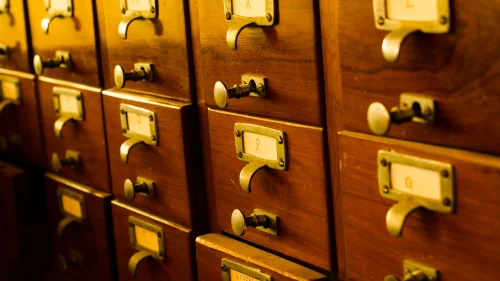 Card catalog