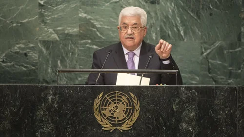 Palestinian Authority leader Mahmoud Abbas addresses the U.N. General Assembly on Sept. 22, 2016. Credit: U.N. Photo/Cia Pak.