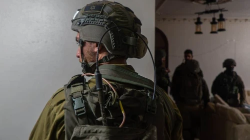 Israeli troops conduct operations in Judea and Samaria, Feb. 17, 2024. Credit: IDF.