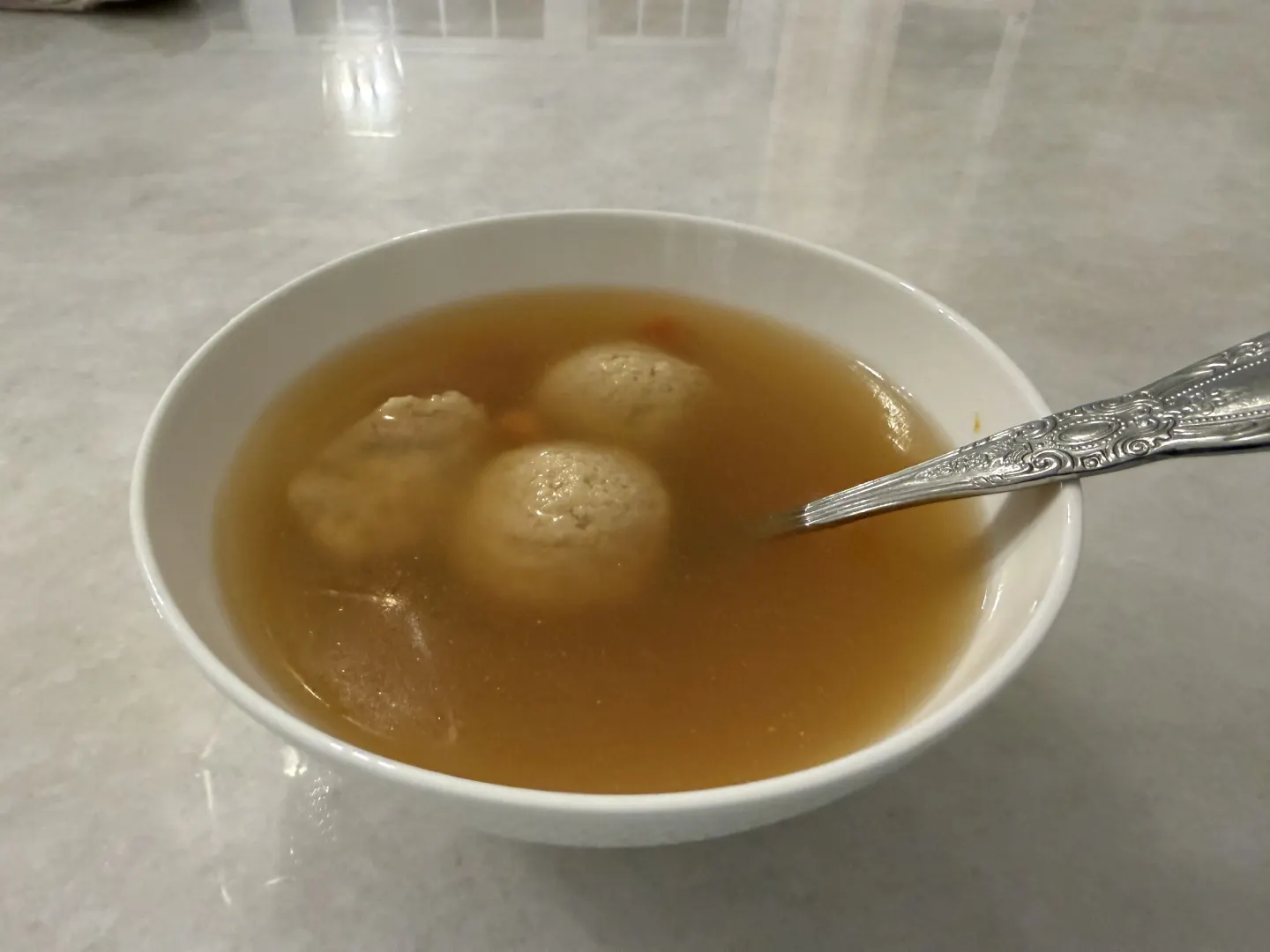 Manischewitz Rosh Hashanah matzah ball soup