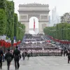 A military parade on the Champs-Élysées in Paris on Bastille Day, July 14, 2014. Photo: Pierre-Yves Beaudouin via Wikimedia Commons.