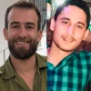 Maj. (res.) Harel Birenstock, left, and Sgt. Maj. (res.) Tamir Vaknin, who were killed in combat in Southern Lebanon. Credit: IDF.