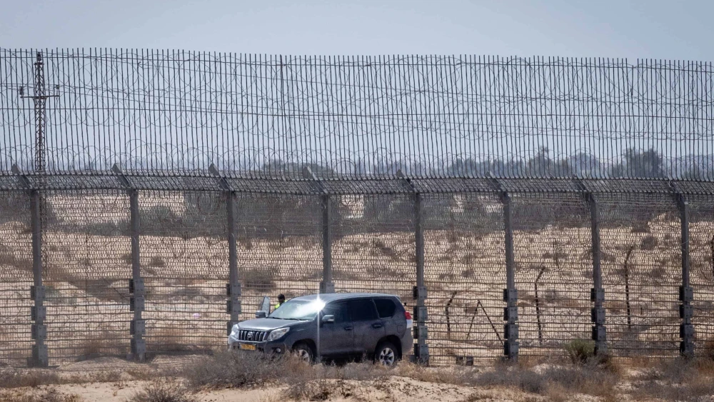 Members of an Israeli counter-terrorist unit during a military operation on the border with Egypt, July 12, 2022. Photo by Nati Shohat/Flash90.