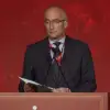 Hungary's State Secretary for Security Policy Péter Sztáray speaks at the JNS International Policy Summit in Jerusalem, April 27, 2025. Credit: Screenshot.
