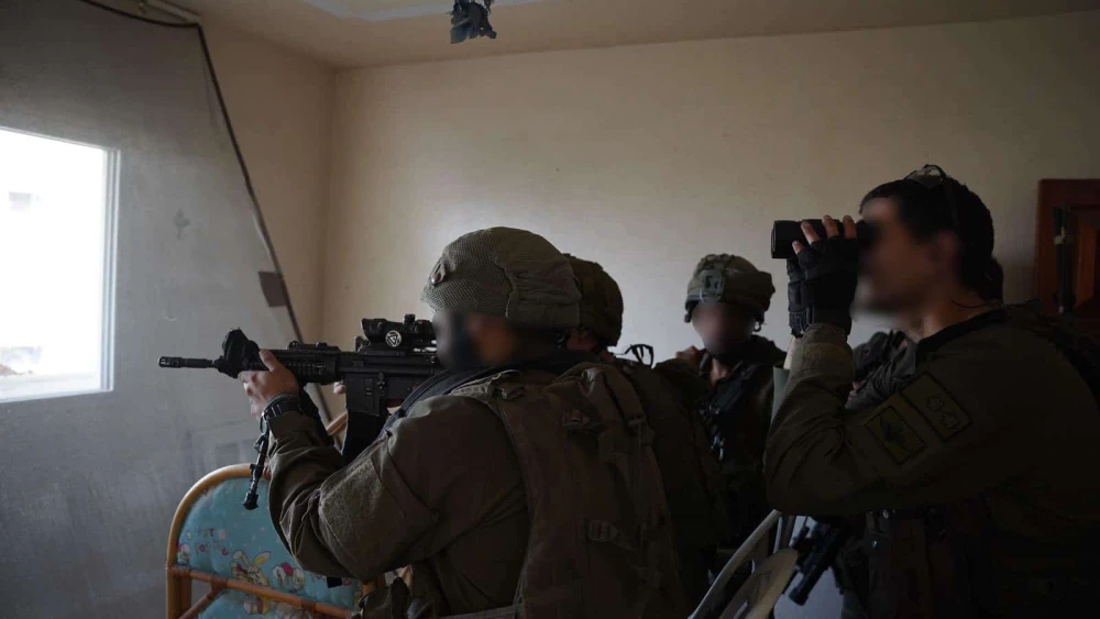 Israeli troops operating in the Hamas-ruled Gaza Strip, Dec. 14, 2023. Credit: IDF.