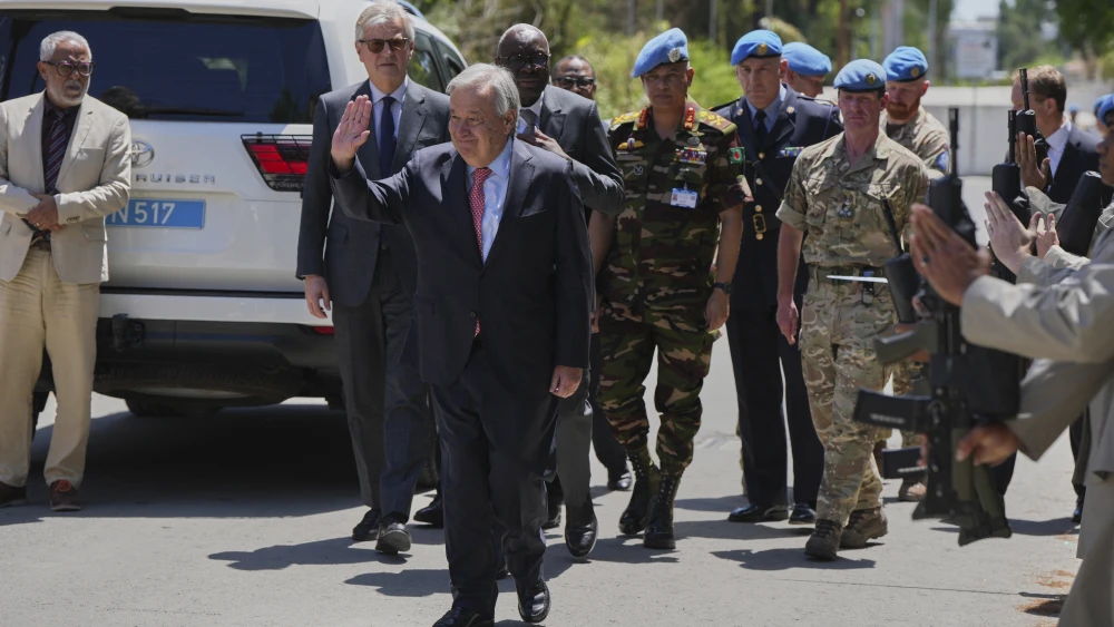 Guterres Cyprus Getty