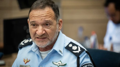 Israel Police chief Kobi Shabtai speaks during a State Control Committee meeting at the Knesset in Jerusalem, June 6, 2023. Photo by Yonatan Sindel/Flash90.