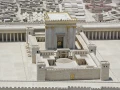 A model of the Second Temple at the Israel Museum in Jerusalem. Credit: Ariely via Wikimedia Commons.