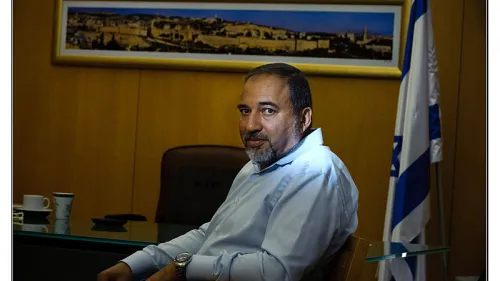 Former Israeli Defense Minister Avigdor Liberman. Credit: Edward Kaprov via Wikimedia Commons.