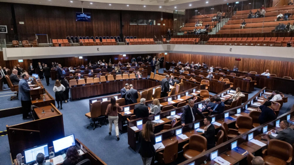 The Knesset in Jerusalem, Feb. 22, 2023. Photo by Yonatan Sindel/Flash90.