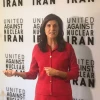 Nikki Haley, former ambassador to the U.N., speaking to press at the United Against Iran (UANI) conference in New York City, Sept. 21, 2022. Photo by David Isaac.