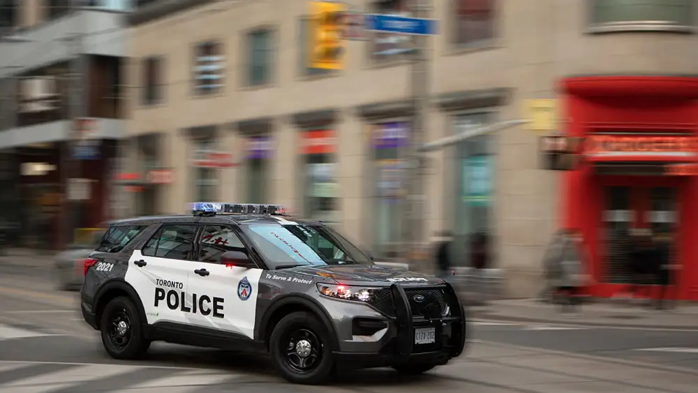 Toronto Police Car