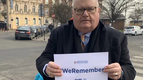 U.K. Special Envoy for Post-Holocaust Issues Lord Eric Pickles. Source: Twitter/X.