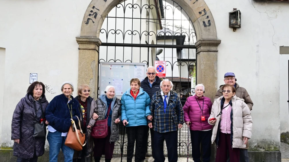 Holocaust survivors from Israel visit Krakow, Poland, for the annual March of the Living, April 12, 2026. Photo by Yossi Zeliger.