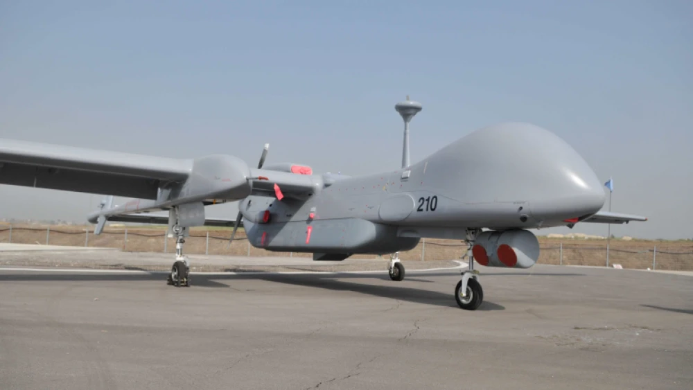 An Israel Air Force “Ethan” UAV, Feb. 18, 2010. Photo by Yossi Zeliger/Flash90.