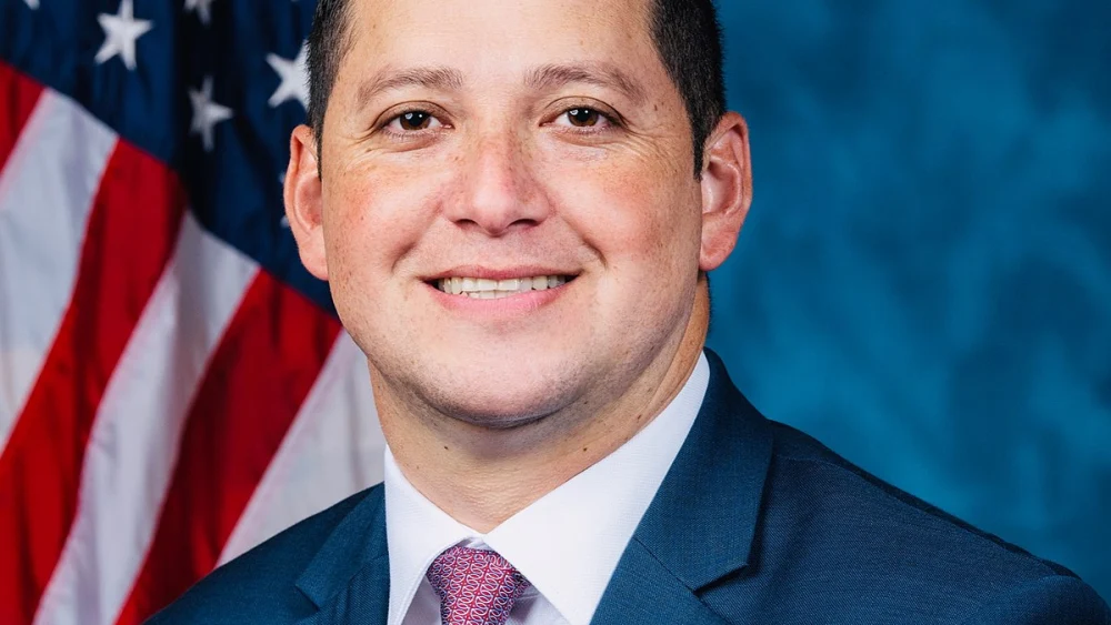 Rep. Tony Gonzales (R-Texas). Credit: Official Portrait/U.S. House of Representatives/House Creative Services via Wikimedia Commons.