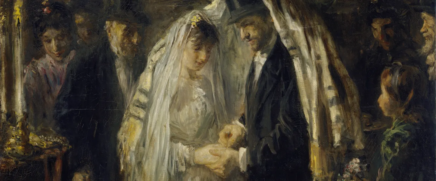Jozef Israëls Jewish wedding