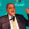 MK Ahmad Tibi speaks in Shfar'am in the Galilee, March 2, 2020. Photo by David Cohen/Flash90.