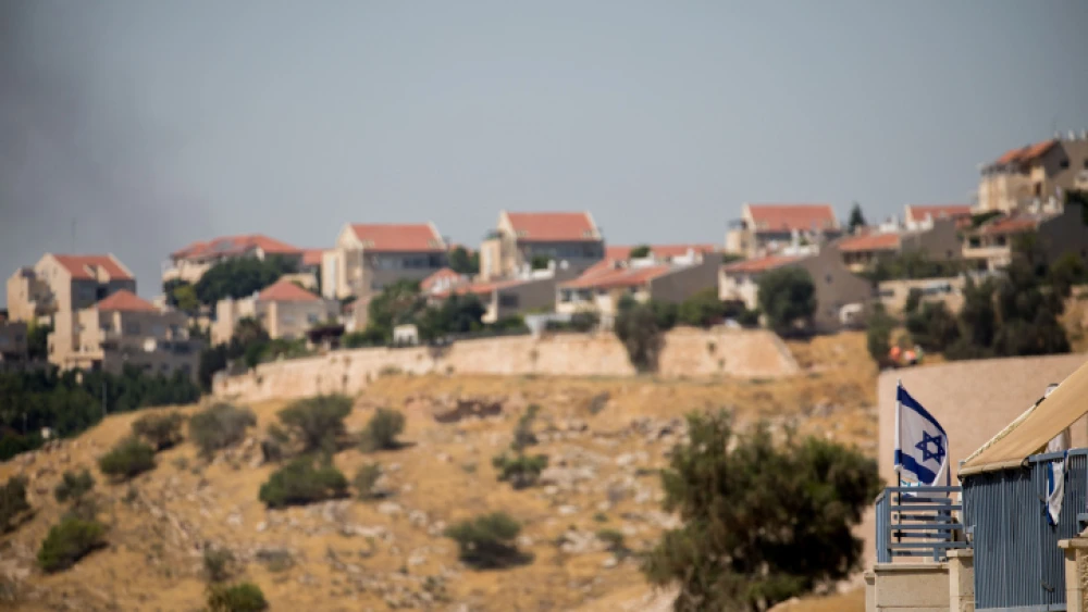The town of Ma'ale Adumim, near Jerusalem, on June 28, 2020. Photo by Yonatan Sindel/Flash90.