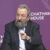 Former Israeli Prime Minister Ehud Barak addresses the Chatham House think tank in London, March 27, 2023. Source: YouTube.