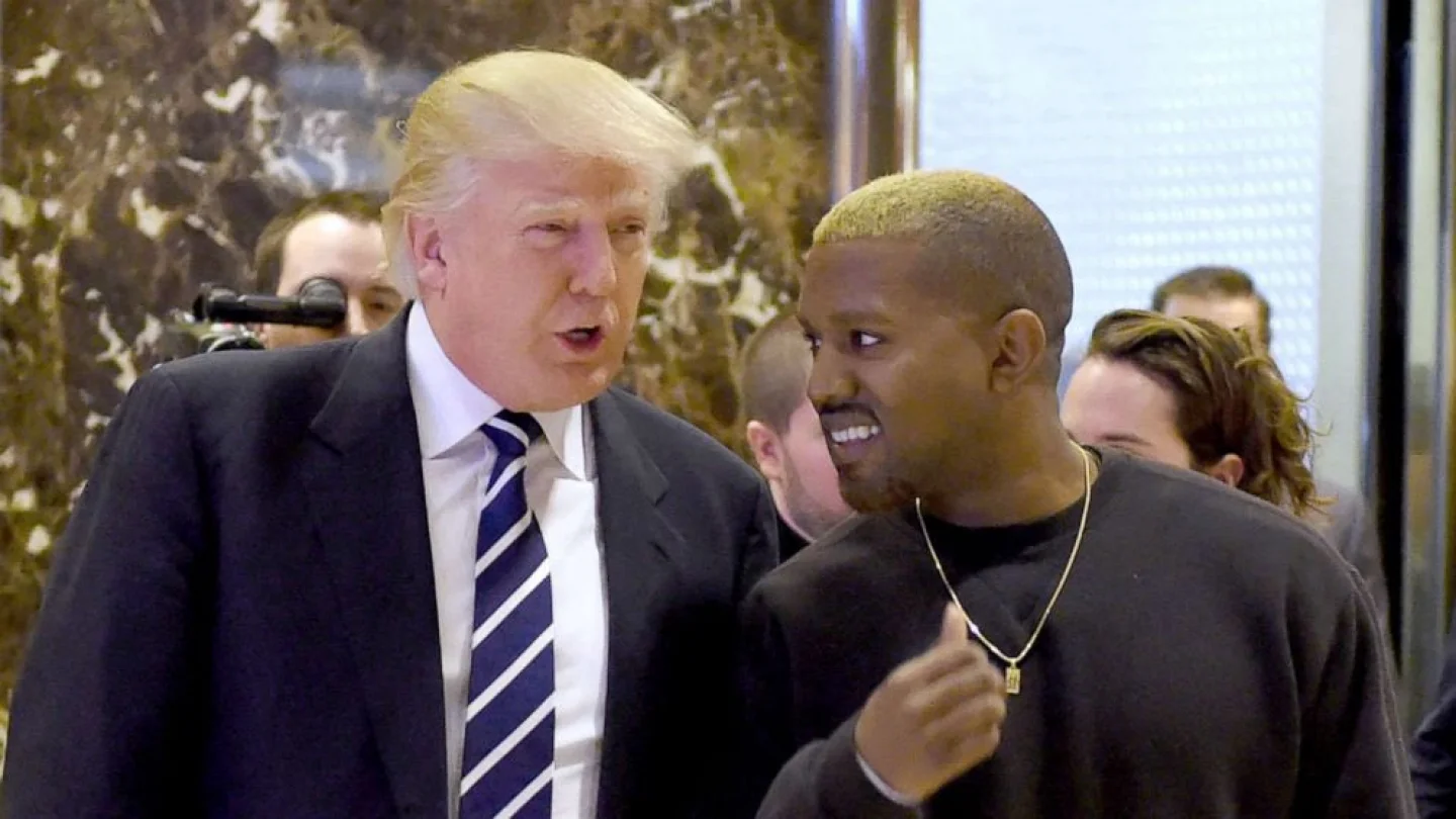 Trump, Kanye West