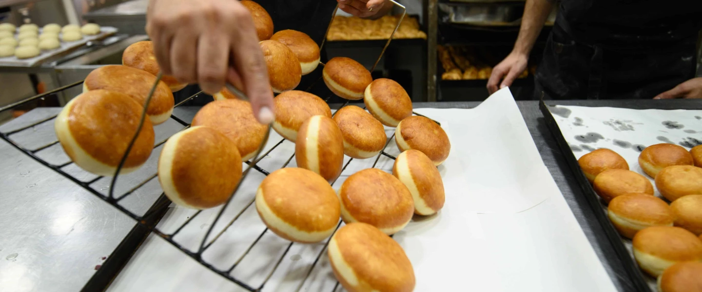 "Sufganiyot" (doughnuts)